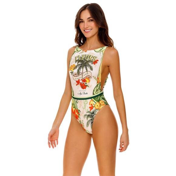 Agua Bendita Domenica Ete One Piece NWT SIZE S M L - Picture 5 of 7
